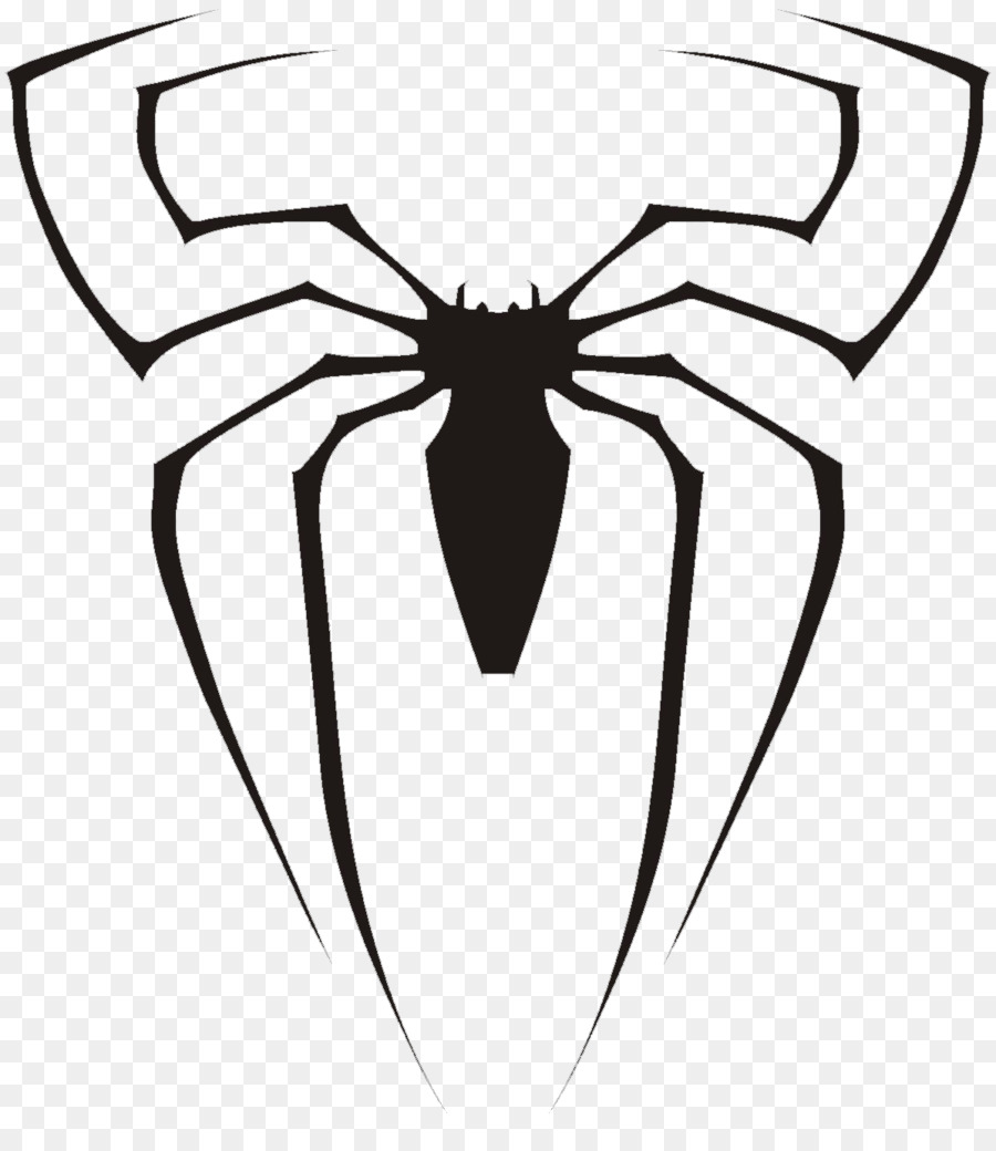 Spider-Man Logo Drawing Art - spider-man png download - 1196*1360 - Free Transparent  png Download.