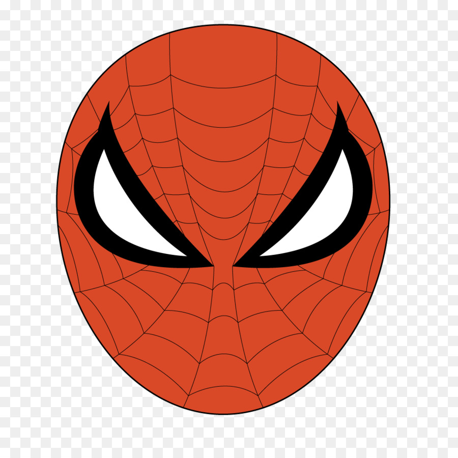 Spider-Man Iron Man - Vector Spider-Man mask png download - 1001*1001 - Free Transparent Spiderman png Download.