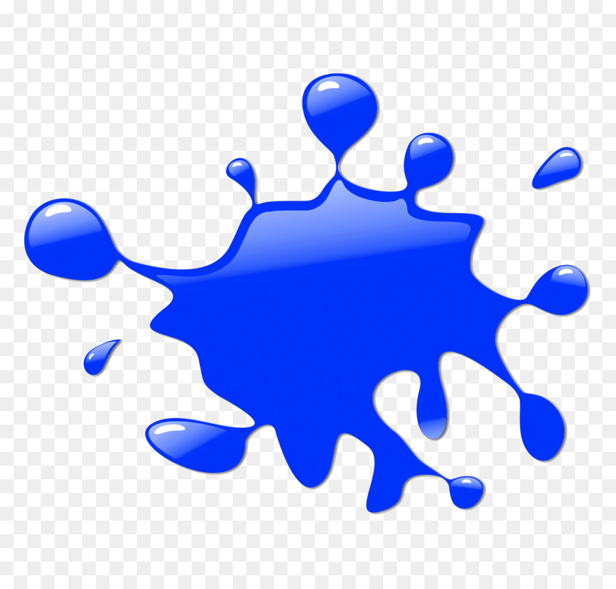 Paint Blue Splash Clip art - Paint Splat Clipart png download - 4642*4425 - Free Transparent Paint png Download.