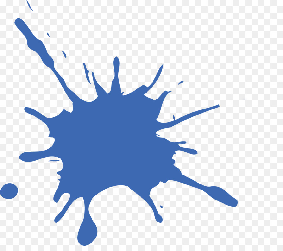 Paintball Drawing Clip art - Blue Splat Png png download - 1358*1181 - Free Transparent Paintball png Download.