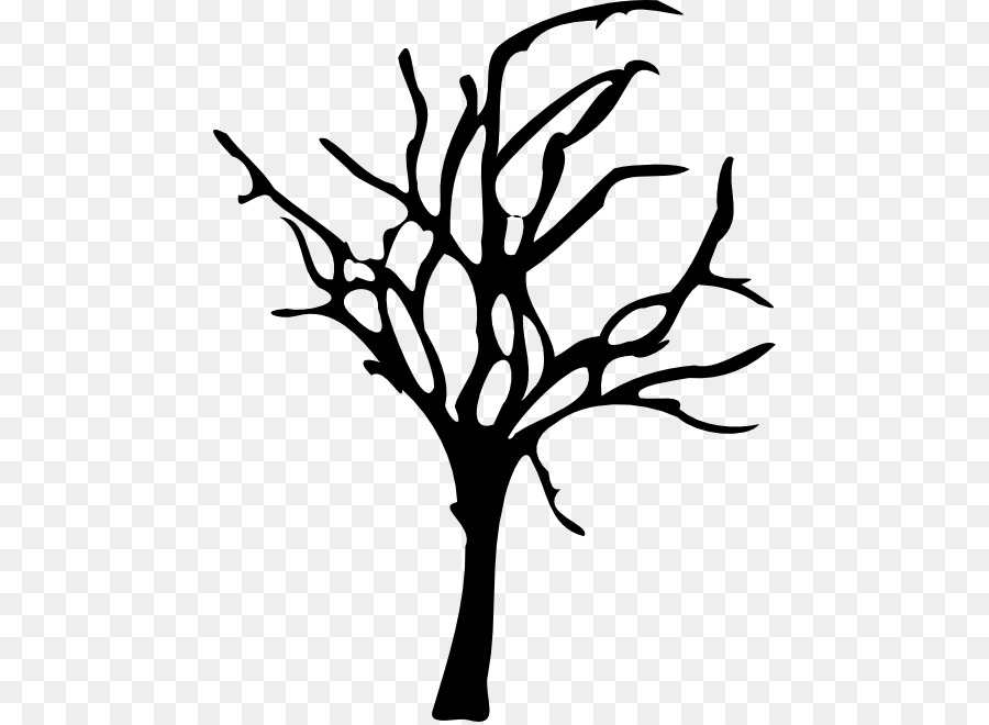 Tree Death Drawing Clip art - Spooky Cliparts png download - 512*657 - Free Transparent Tree png Download.