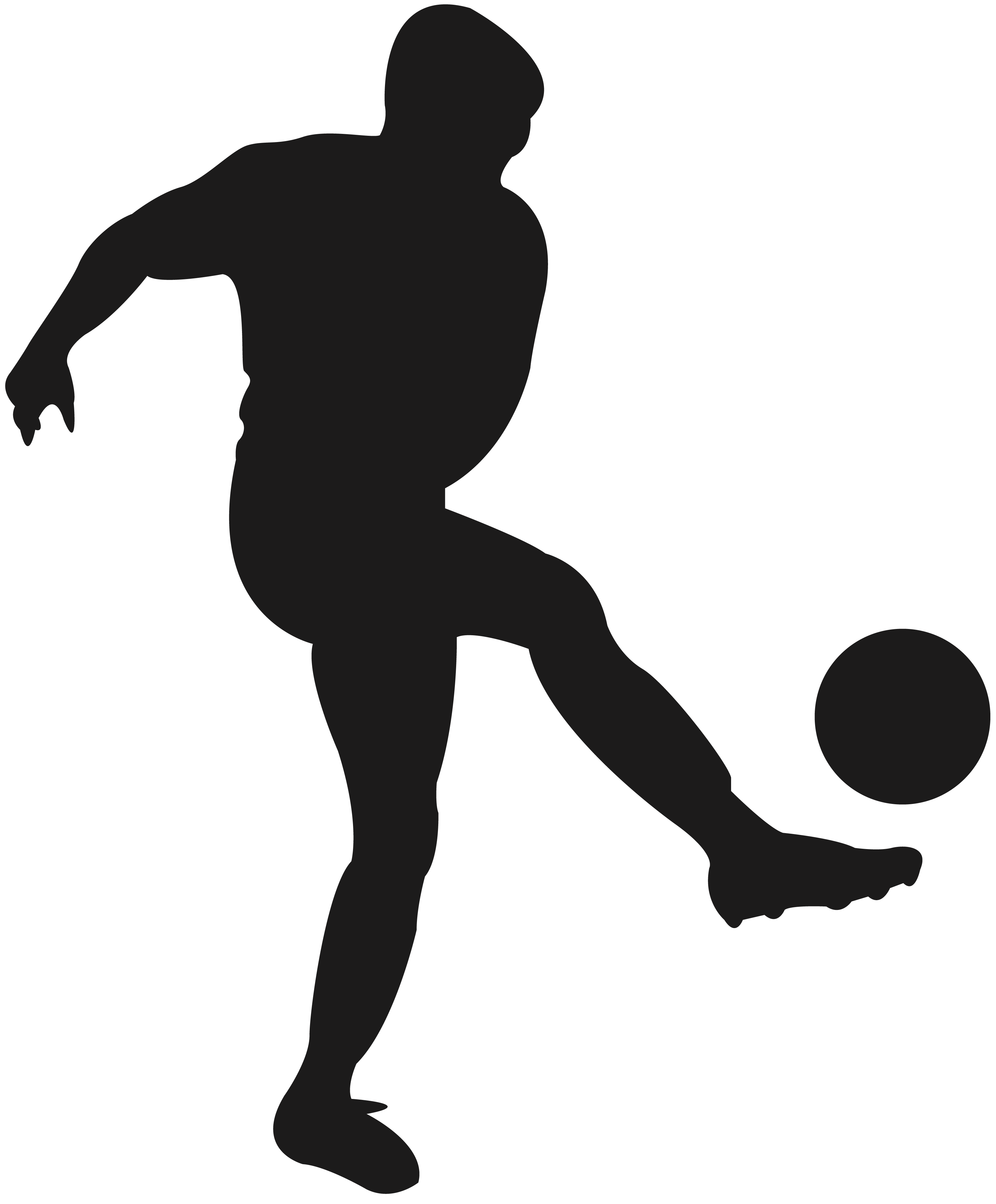 Football player Sport Silhouette - football png download - 3177*3840 ...