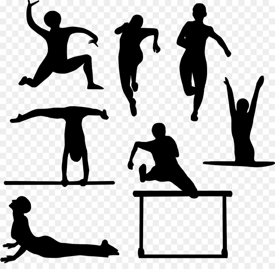 Sport Silhouette Clip art - Silhouette png download - 1280*1224 - Free Transparent Sport png Download.