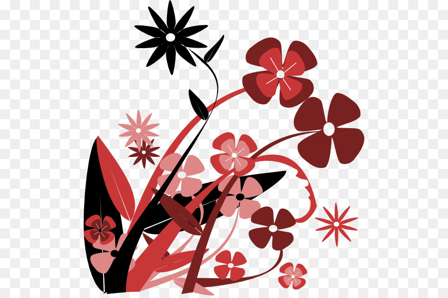 Flower Winter Clip art - Cartoon Spring Flowers png download - 564*595 - Free Transparent Flower png Download.