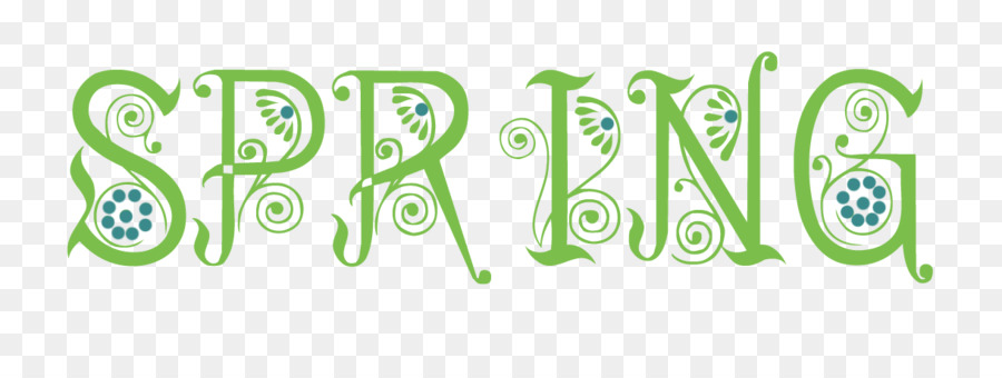 Typeface Spring Clip art - happy spring png download - 1220*446 - Free Transparent Typeface png Download.