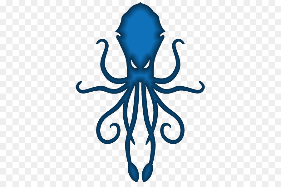 Octopus Squid Silhouette Clip art - guild logo png download - 441*600 - Free Transparent Octopus png Download.
