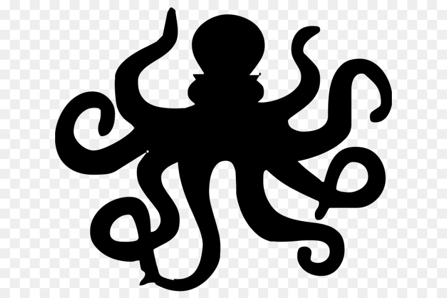 Octopus Squid Animal Silhouettes Drawing Clip art - animal silhouettes png download - 678*600 - Free Transparent Octopus png Download.
