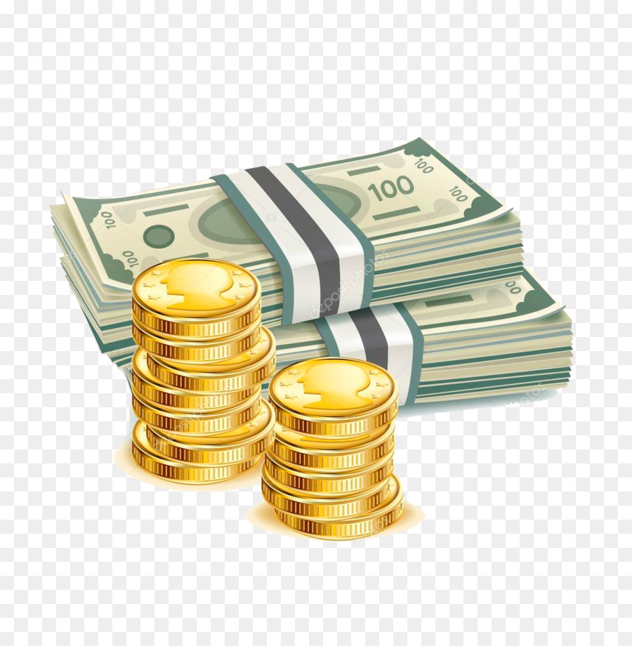 Gold coin Money Banknote United States Dollar - coin stack png download - 1020*1024 - Free Transparent Coin png Download.