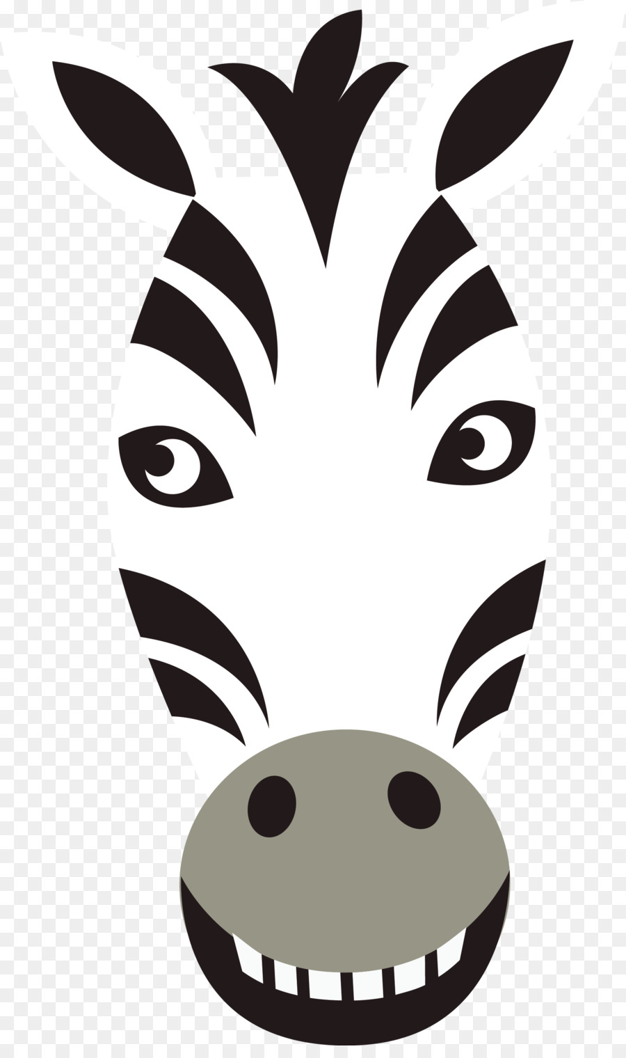 Wild boar Deer Head Animal - Zebra vector png download - 1706*2847 - Free Transparent Wild Boar png Download.