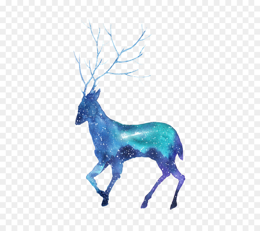 Deer Silhouette Download - deer png download - 500*790 - Free Transparent Deer png Download.