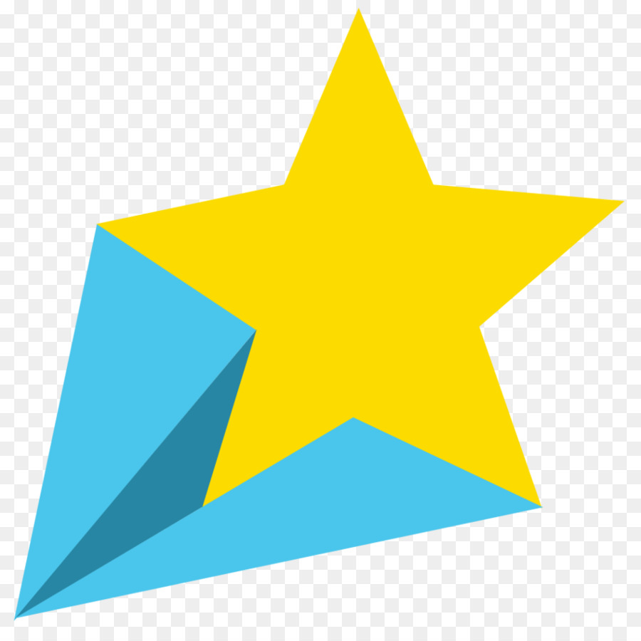 Shooting Stars Clip art - Blue Yellow png download - 921*918 - Free Transparent Shooting Stars png Download.