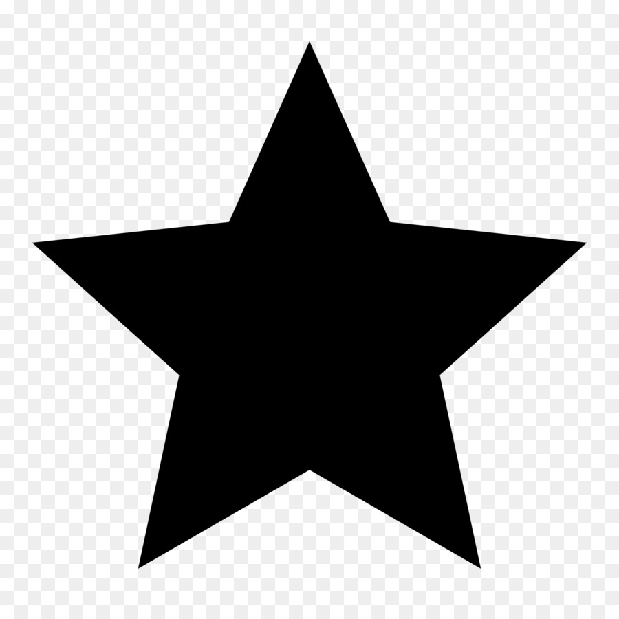 Star Android Clip art - black star png download - 1600*1600 - Free Transparent Star png Download.