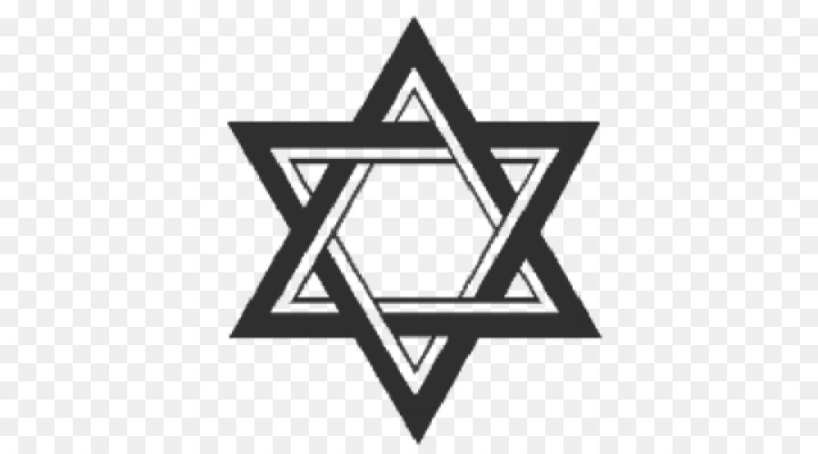Star of David Judaism Jewish symbolism Jewish people - Judaism png download - 500*500 - Free Transparent Star Of David png Download.