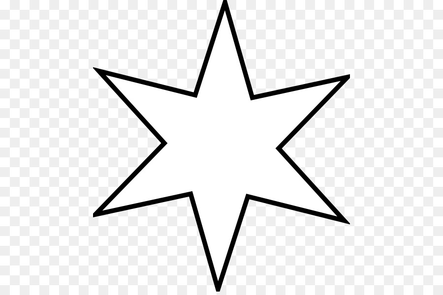 Star Black and white Clip art - Stars Outline png download - 522*593 - Free Transparent Star png Download.