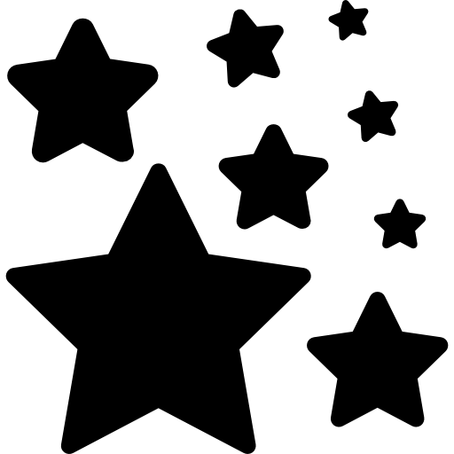 Silhouette Star Clip Art Five Shaped Star Png Download 512512