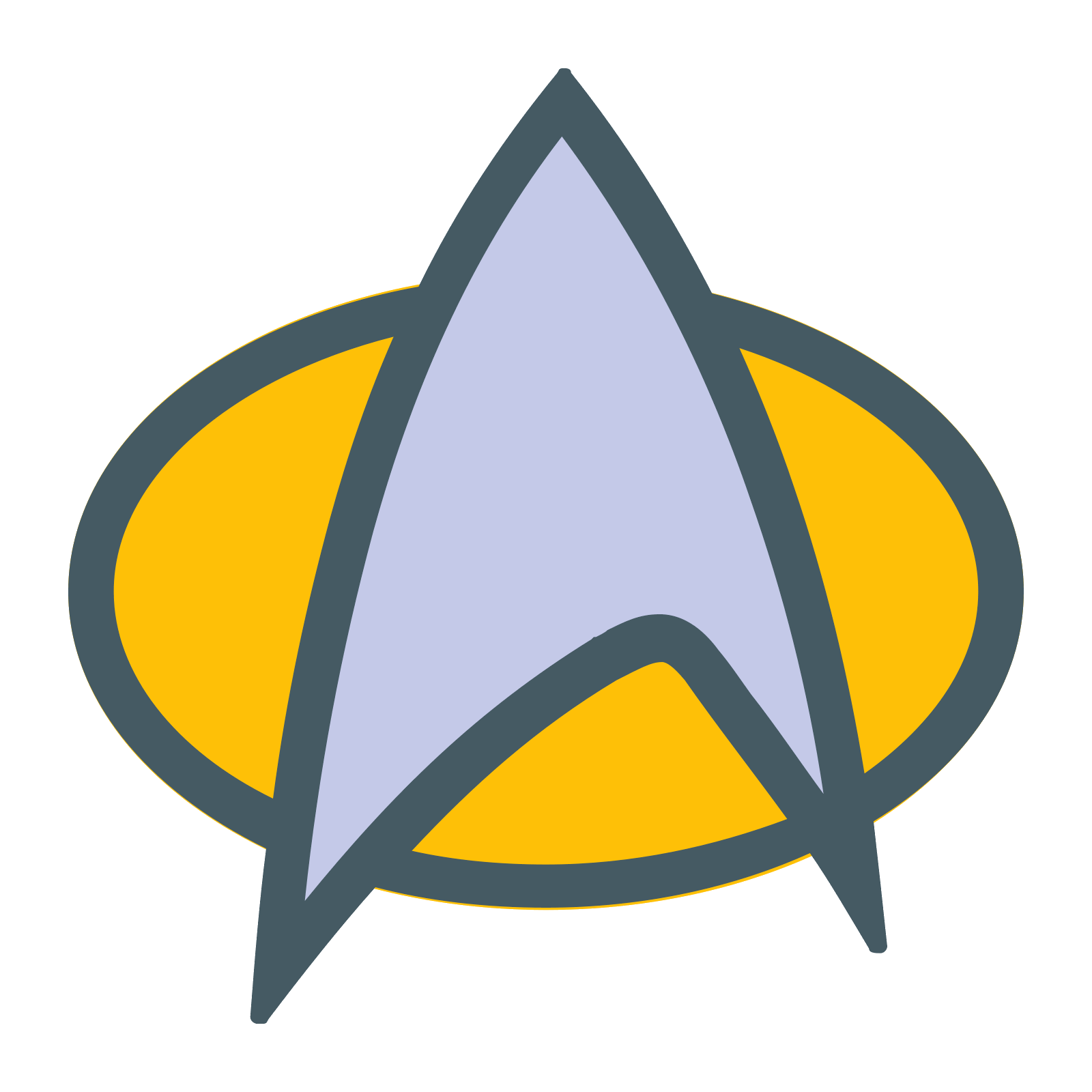 Download Star Trek Logo With Insignia Transparent Png - vrogue.co