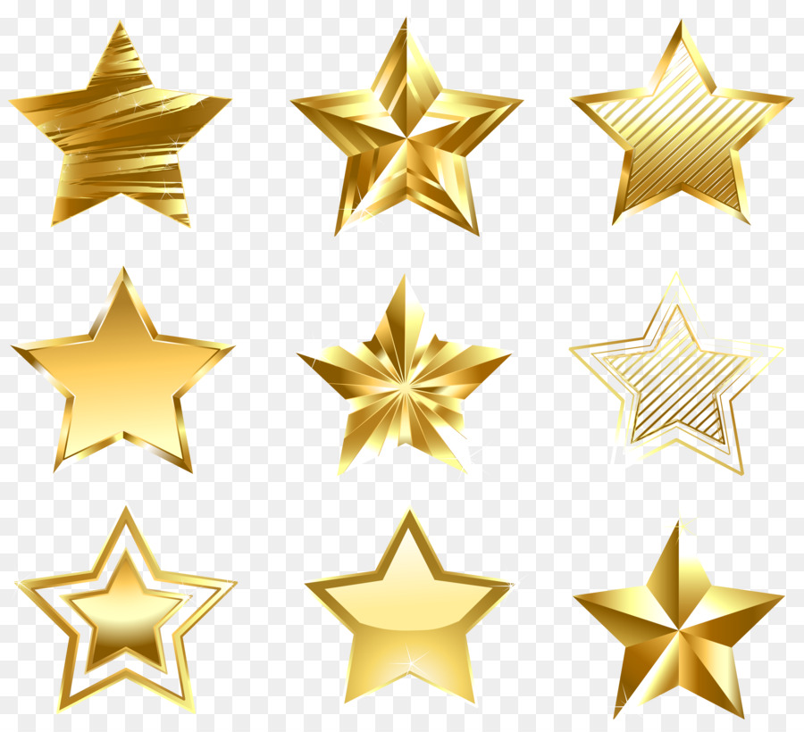 Star Gold Clip art - gold png download - 7056*6420 - Free Transparent Star png Download.