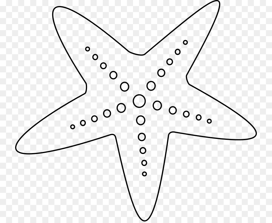 Starfish Black and white Clip art - sea star png download - 800*735 - Free Transparent Starfish png Download.