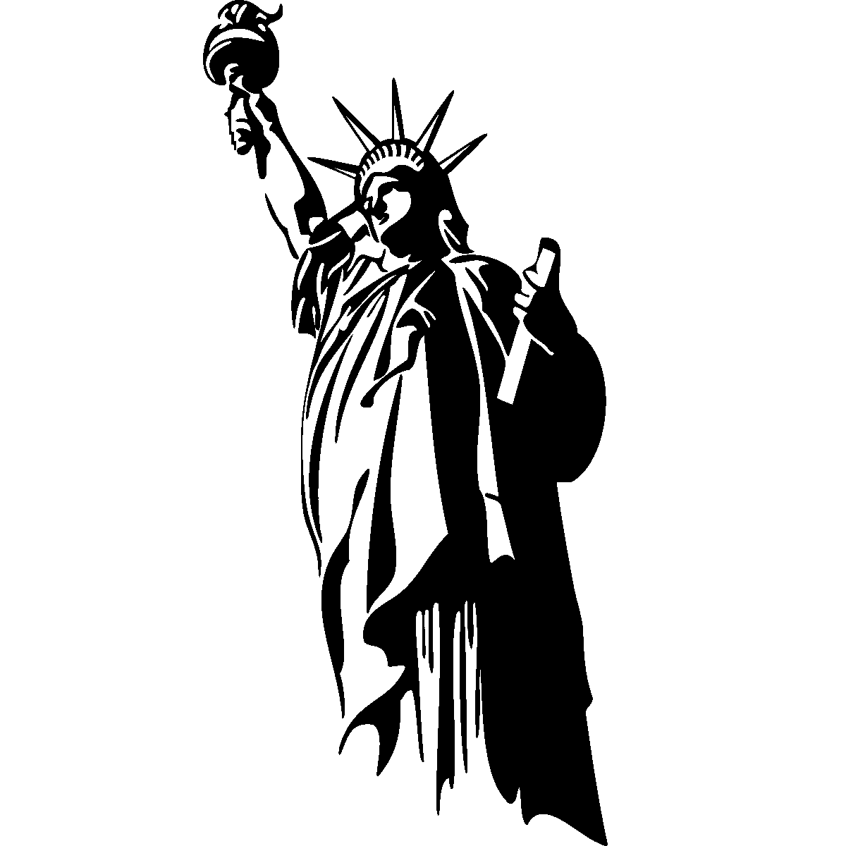 Statue of Liberty Drawing Clip art - statue of liberty png download ...