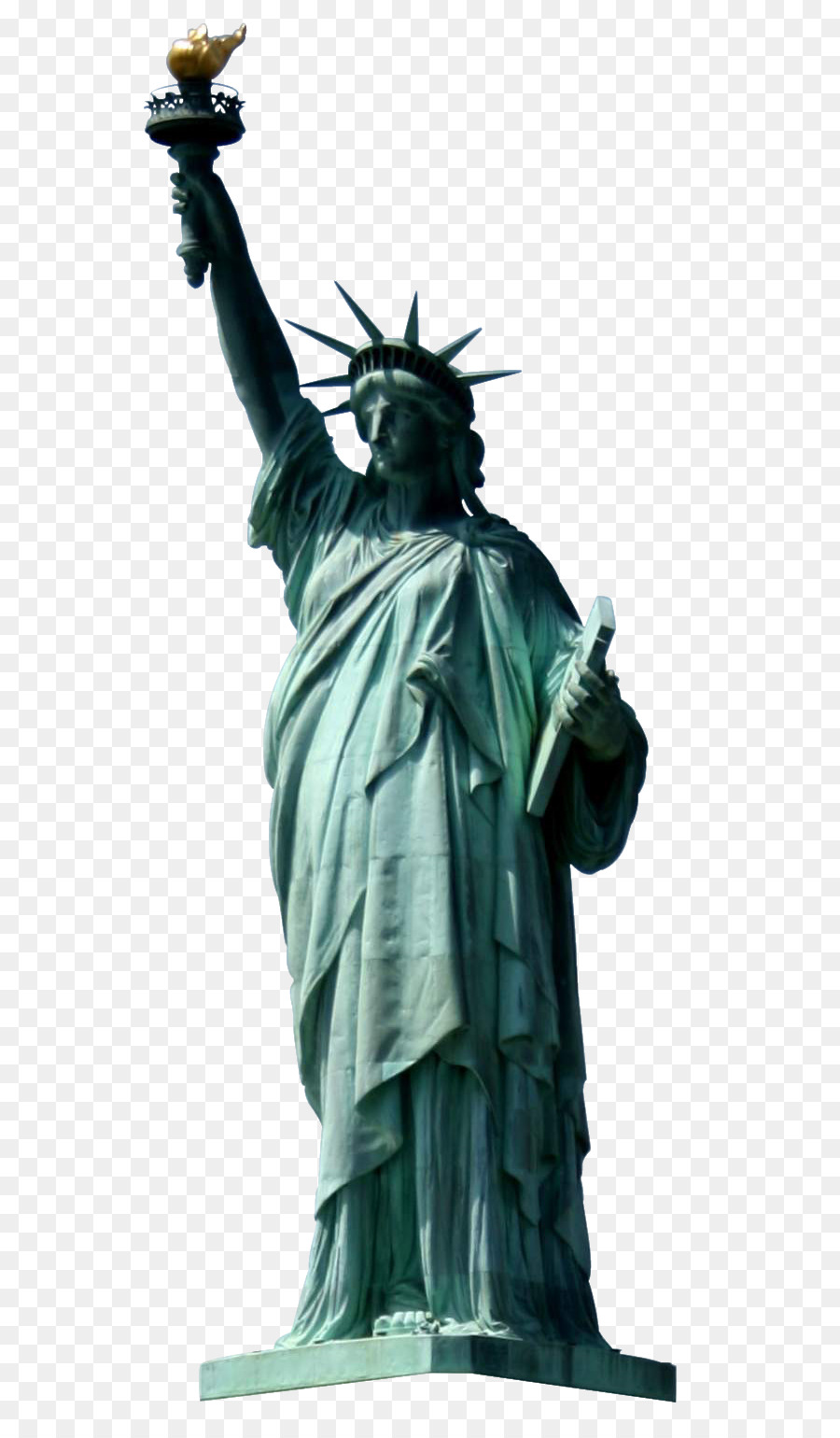 Statue of Liberty Staten Island Ferry The New Colossus - New York Png png download - 668*1534 - Free Transparent Statue Of Liberty png Download.