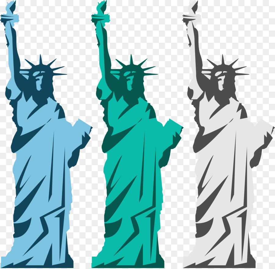 Free Statue Of Liberty Vector Silhouette, Download Free Statue Of ...