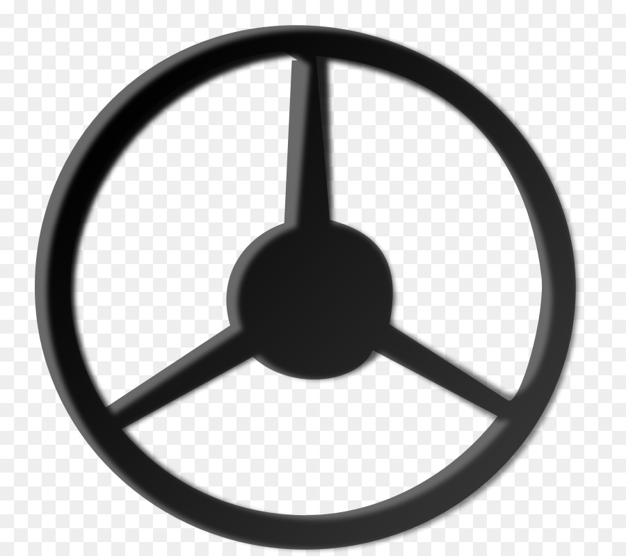 Car Steering wheel Clip art - Black Steer Cliparts png download - 800*800 - Free Transparent Car png Download.