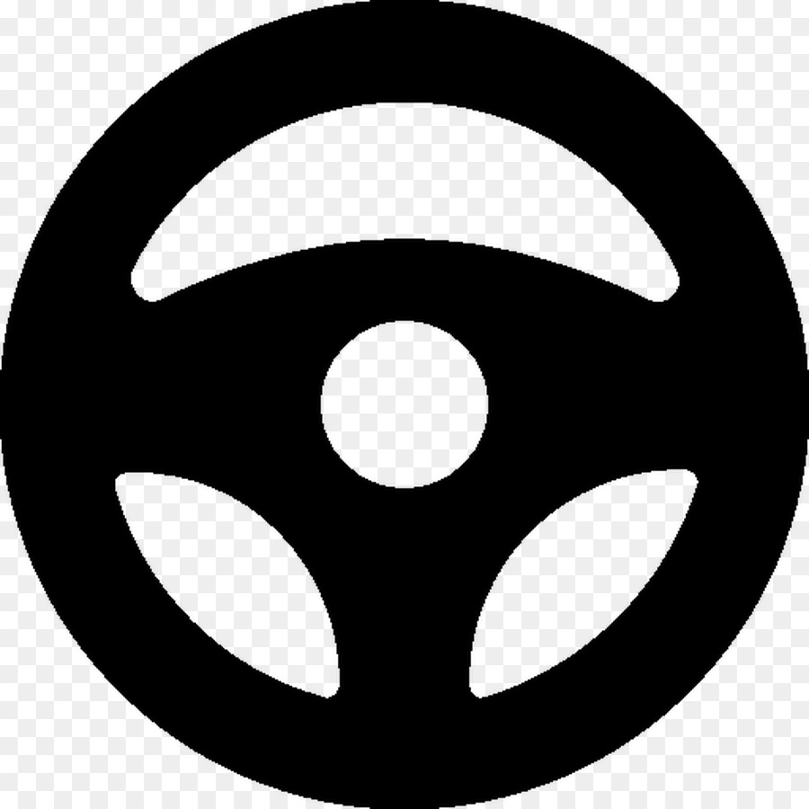 Car Motor Vehicle Steering Wheels Computer Icons - steer silhouette png steer head png download - 900*900 - Free Transparent Car png Download.