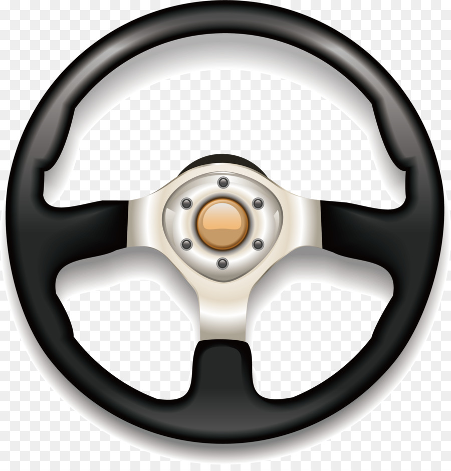 Car Steering wheel Euclidean vector Computer file - Black steering wheel png download - 1985*2045 - Free Transparent Car png Download.