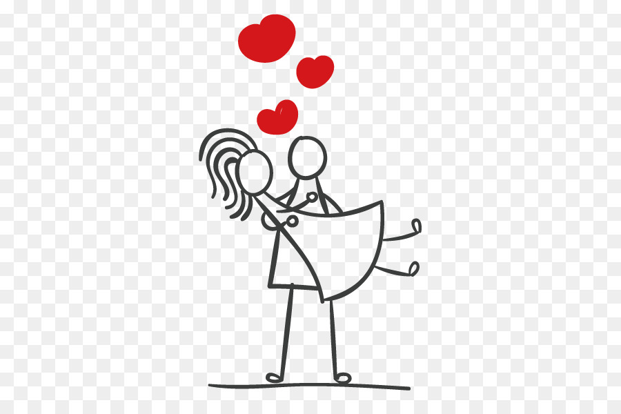 Stick figure couple Marriage - Stickman couple png download - 596*596 - Free Transparent  png Download.