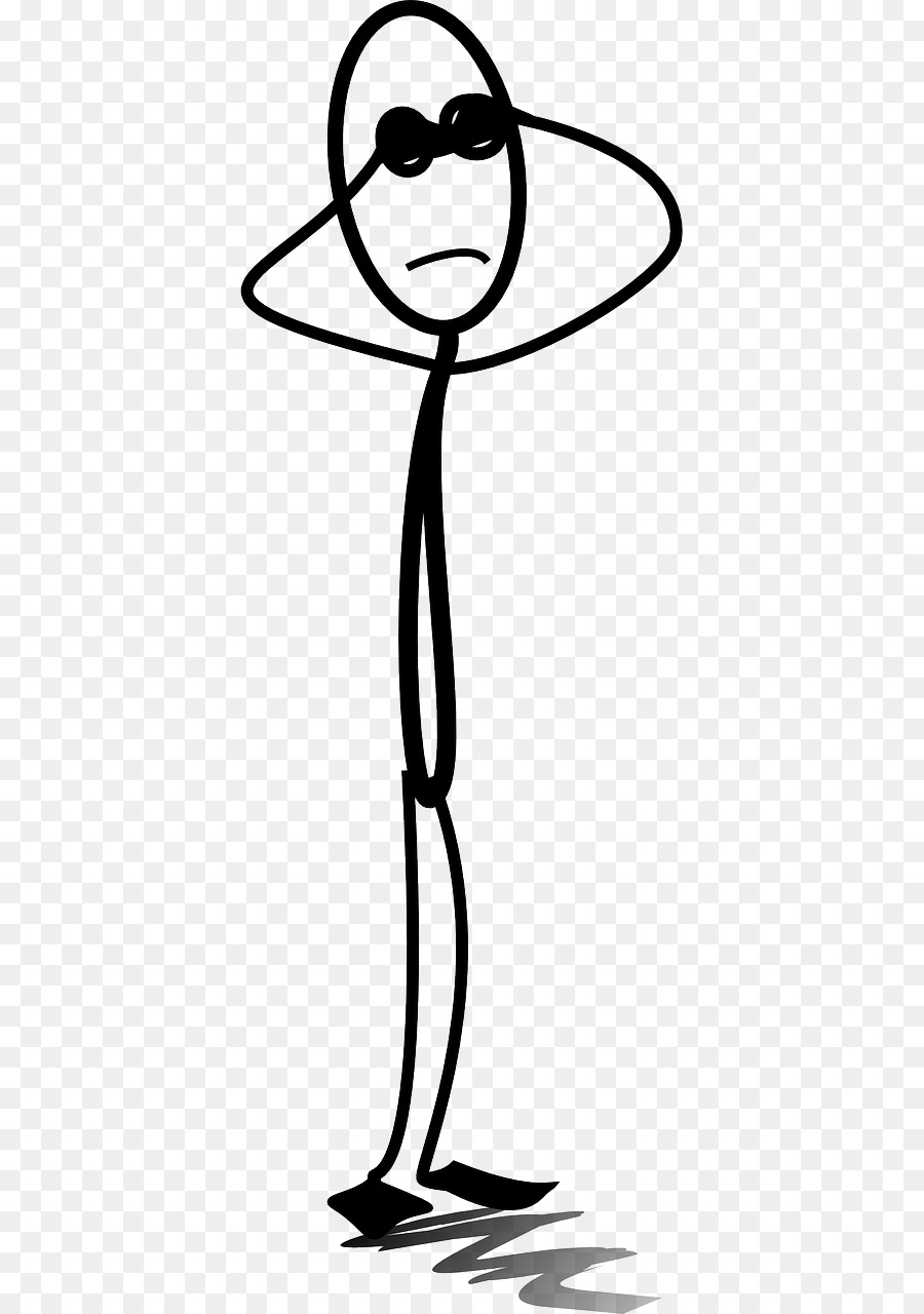Stick figure Crying - Stickman png download - 640*1280 - Free Transparent  png Download.