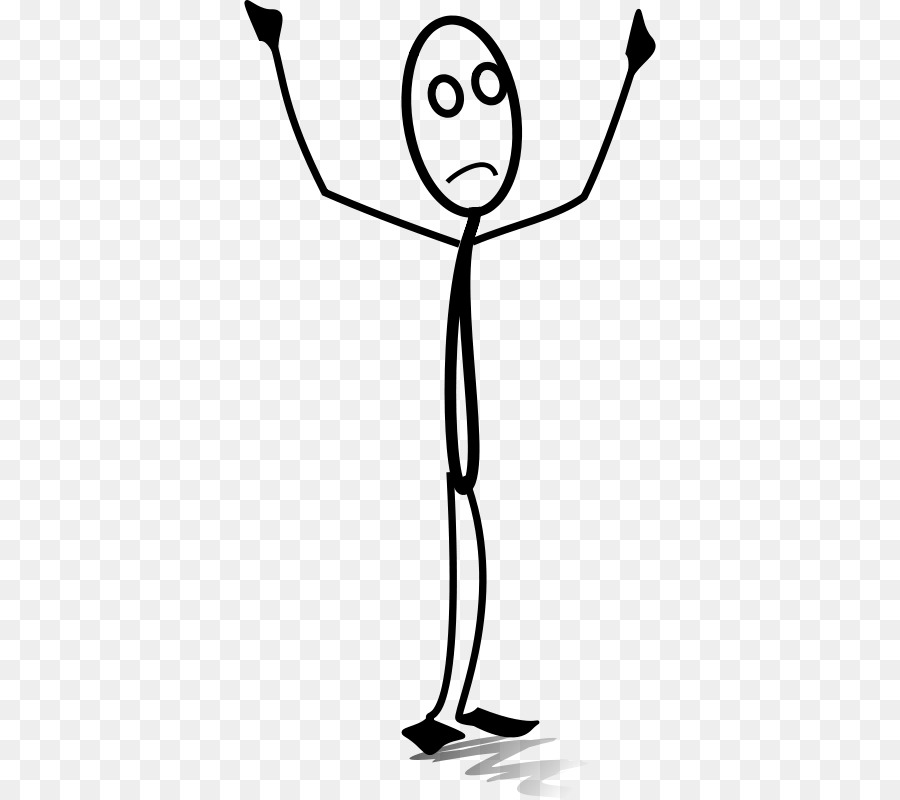 Stick figure Angry StickMan Clip art - hand png download - 412*800 - Free Transparent Stick Figure png Download.