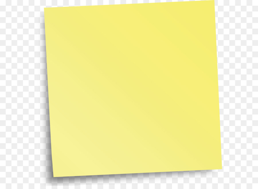 Paper Yellow Angle - Sticky note PNG png download - 1381*1386 - Free Transparent Post It Note png Download.