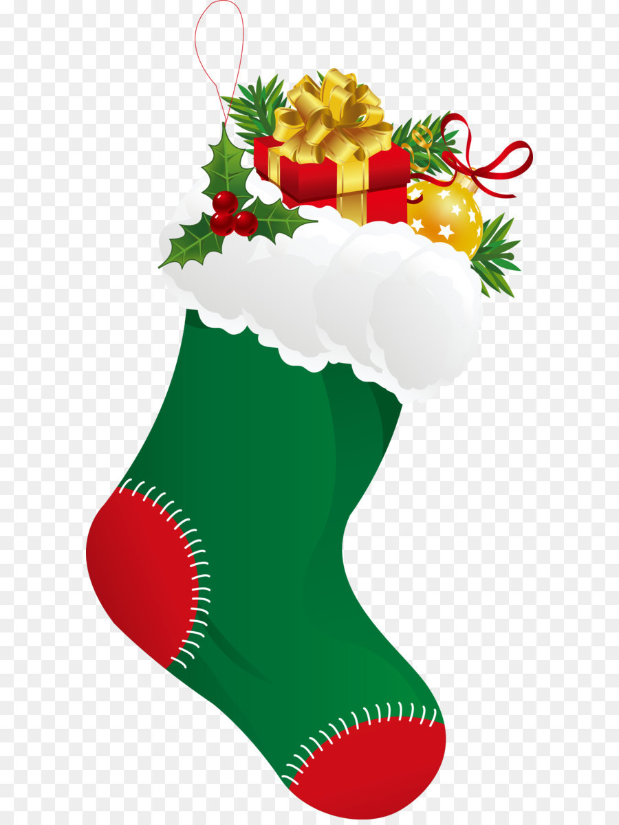 Christmas stocking Sock Clip art - Christmas gift png download - 1489*2731 - Free Transparent Christmas Stockings ai,png Download.