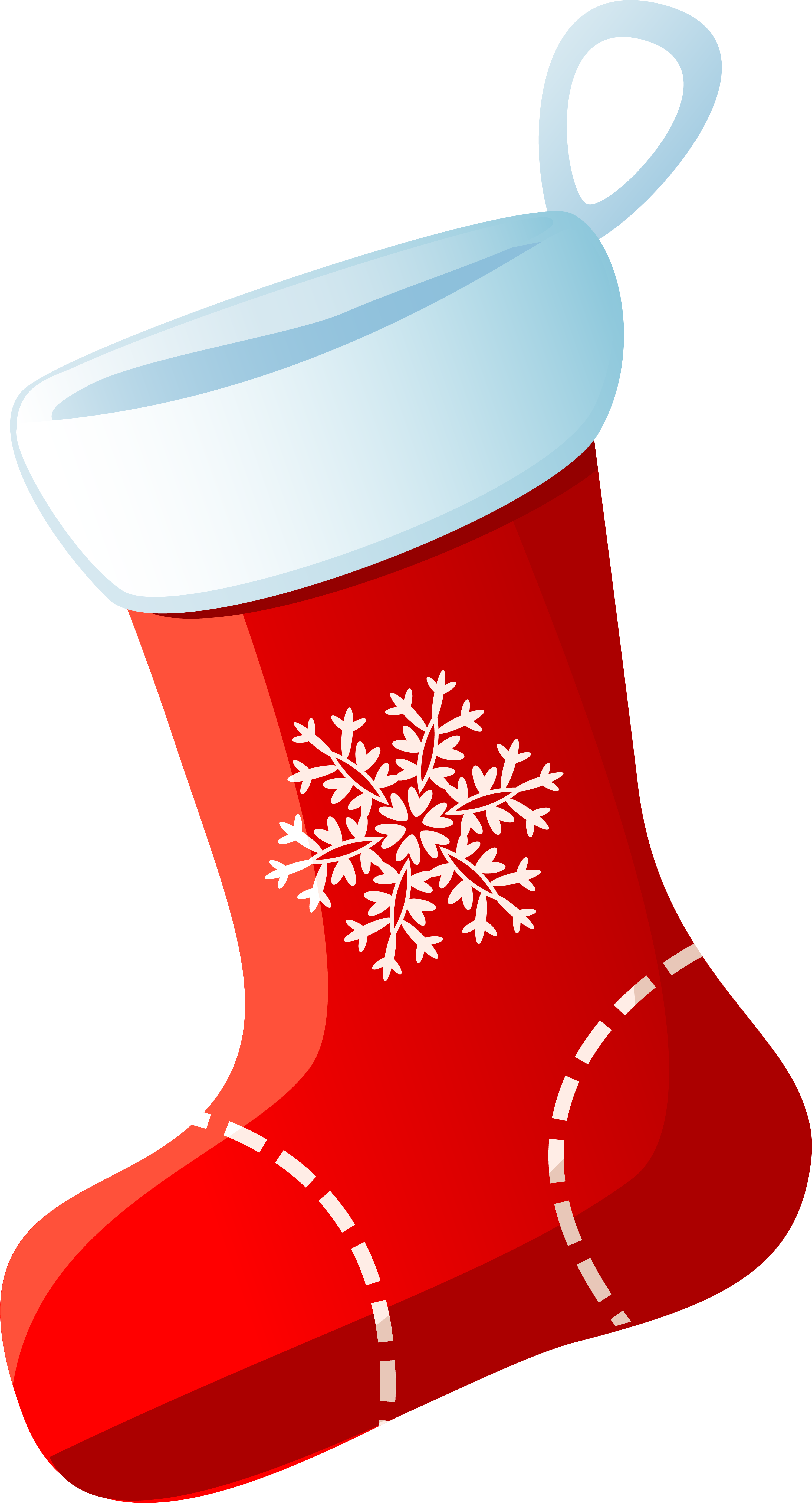 Christmas stocking Sock - Christmas red socks png download - 3001*5552 ...