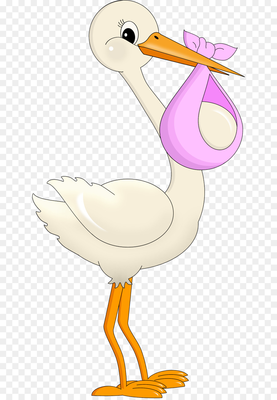 Baby shower White stork Child Infant Clip art - child png download - 692*1294 - Free Transparent  png Download.