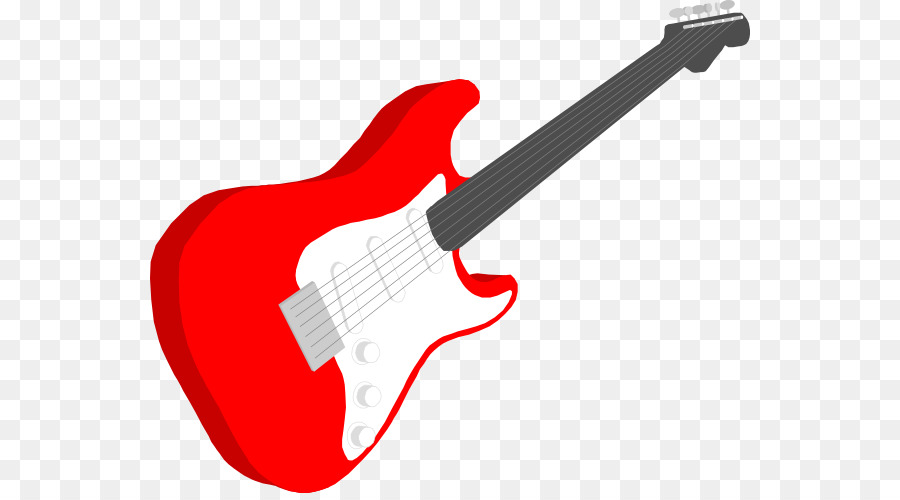 Electric guitar Fender Stratocaster Clip art - Guitars Cartoon png download - 600*493 - Free Transparent Guitar png Download.