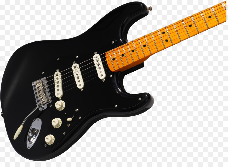 Fender Stratocaster The Black Strat Fender Telecaster Fender David Gilmour Signature Stratocaster Electric guitar - electric guitar png download - 2400*1715 - Free Transparent Fender Stratocaster png Download.