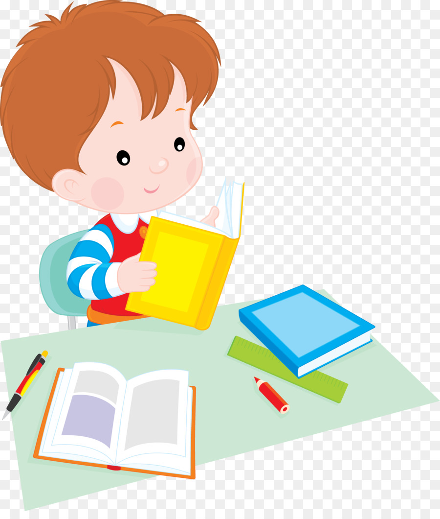 Student Reading Clip art - student png download - 5906*6850 - Free Transparent Student png Download.