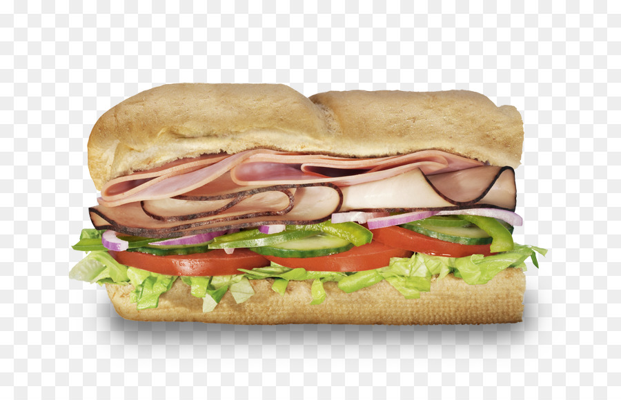 Ham Submarine sandwich Bacon Melt sandwich Subway - ham png download - 800*564 - Free Transparent Ham png Download.