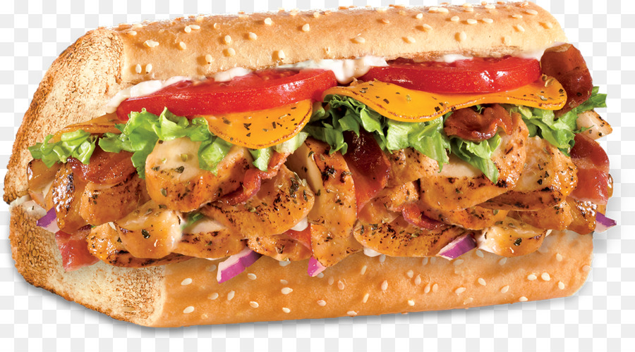 Submarine sandwich Chicken sandwich Quiznos Chicken meat - mushroom png download - 1200*646 - Free Transparent Submarine Sandwich png Download.
