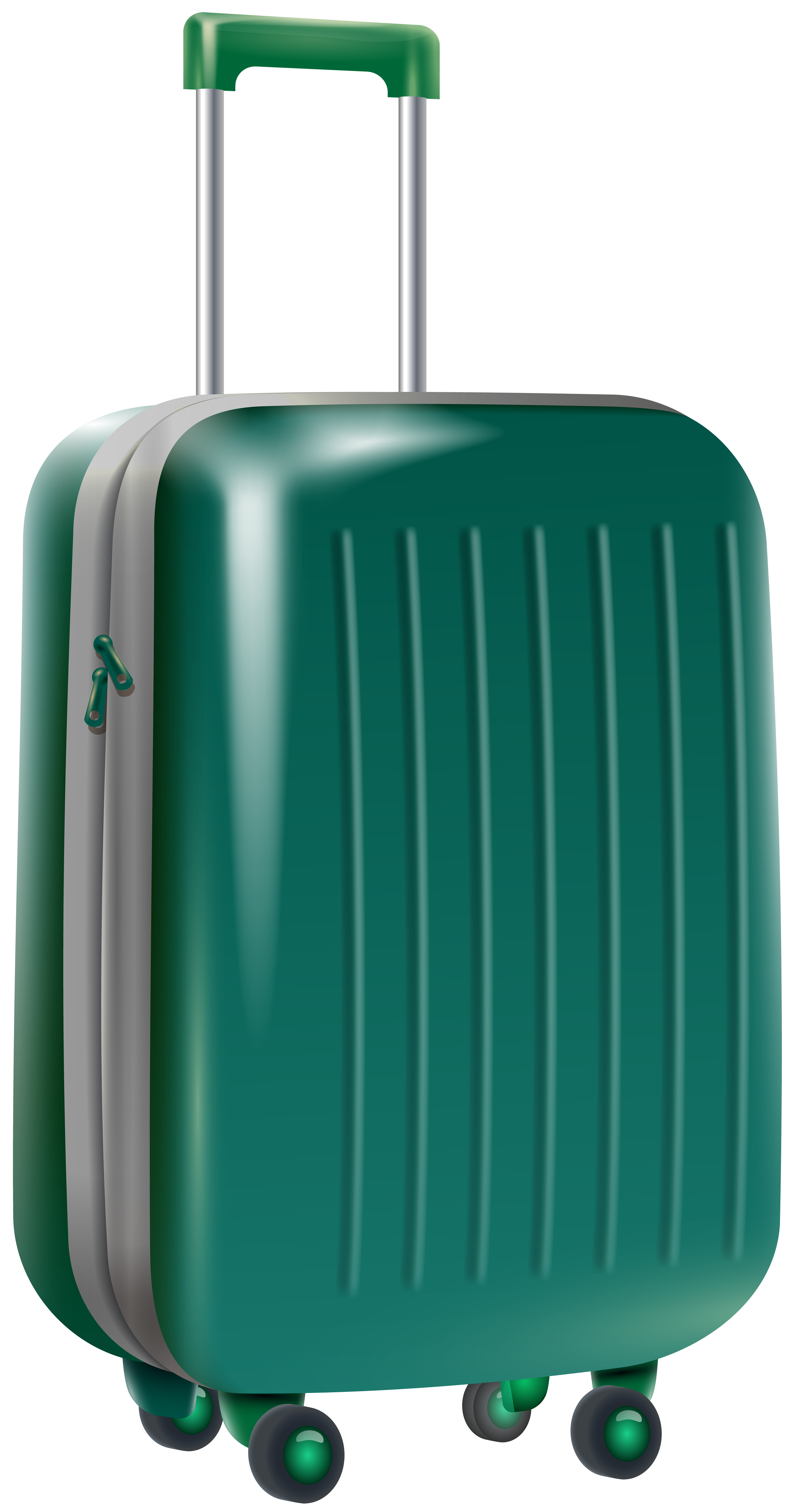 Suitcase Baggage Travel - Trolley Travel Bag PNG Transparent Clip Art ...
