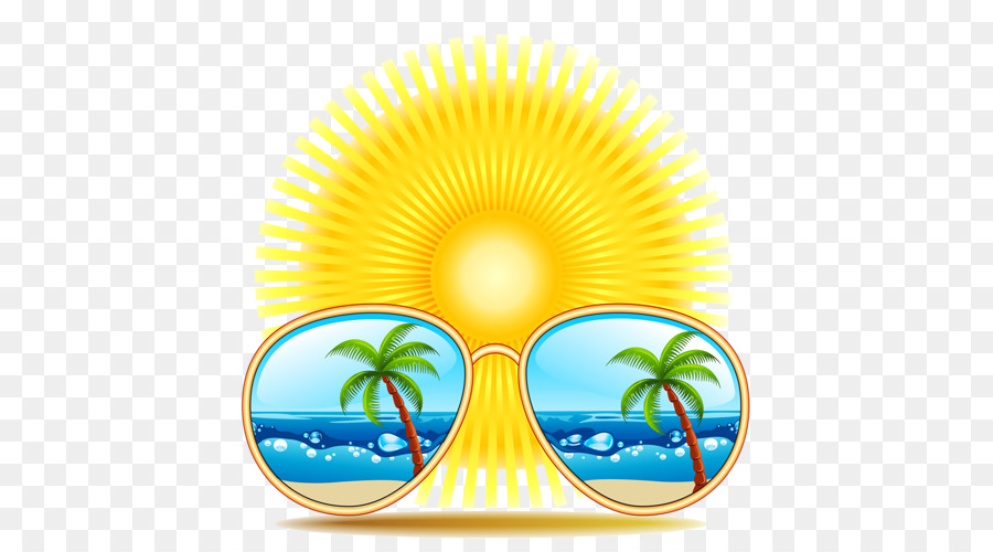 Summer Clip art - sun png download - 500*500 - Free Transparent Summer png Download.