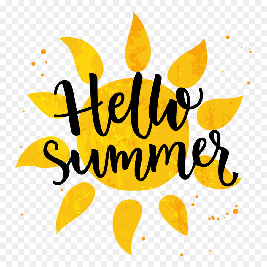 Banner Clip art - hello summer png download - 4954*4954 - Free Transparent Hello Summer png Download.