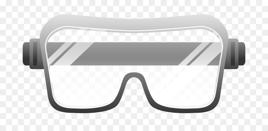 Goggles Safety Glasses Clip art - glasses png download - 800*427 - Free Transparent Goggles png Download.