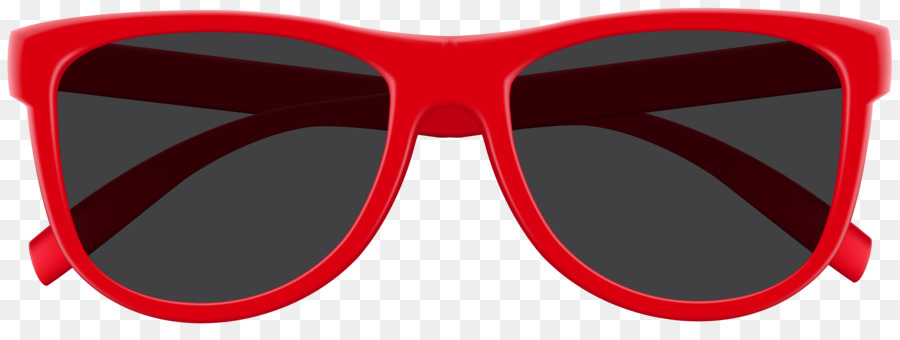 Sunglasses Red Eyewear Clip art - glasses png download - 8000*2954 - Free Transparent Sunglasses png Download.