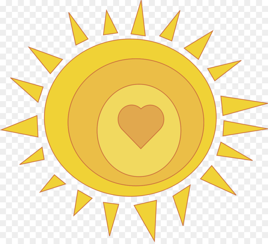 Heart Sunlight Clip art - Sunshine PNG Transparent Image png download - 1142*1034 - Free Transparent Heart png Download.