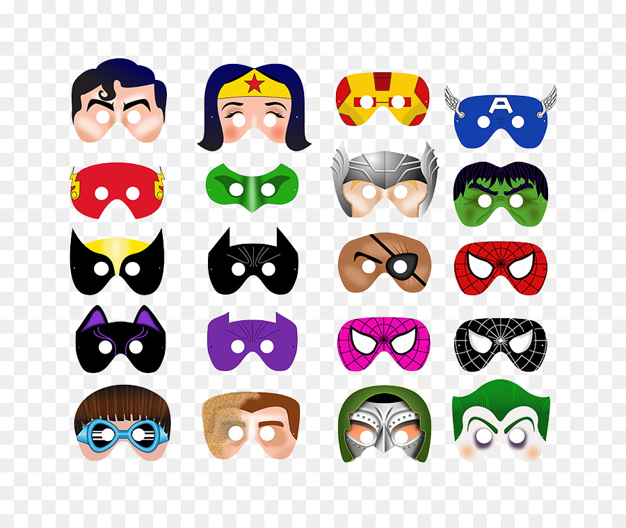 Superhero Mask Batman Robin  Clip art - mask png download - 750*750 - Free Transparent Superhero png Download.