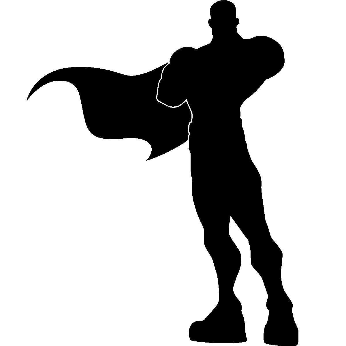 Superman Silhouette