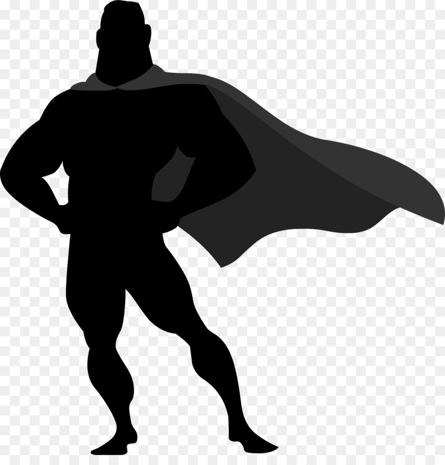 Superman Silhouette Superhero Angular - superhero png download - 978*1000 - Free Transparent Superman png Download.
