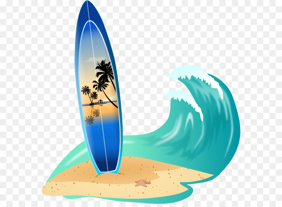 Surfboard Big wave surfing Clip art - Beach Waves Cliparts png download - 634*650 - Free Transparent Surfboard png Download.